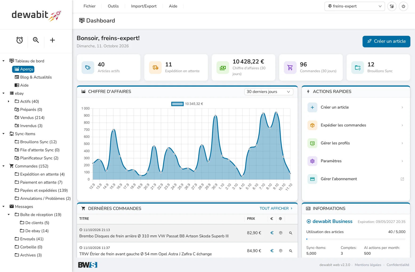 dewabit web dashboard